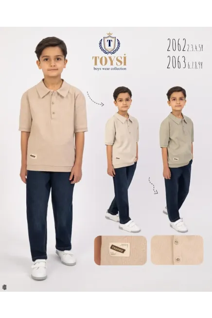 6-9 YEAR Boy PANT SET WITH T-SHIRT