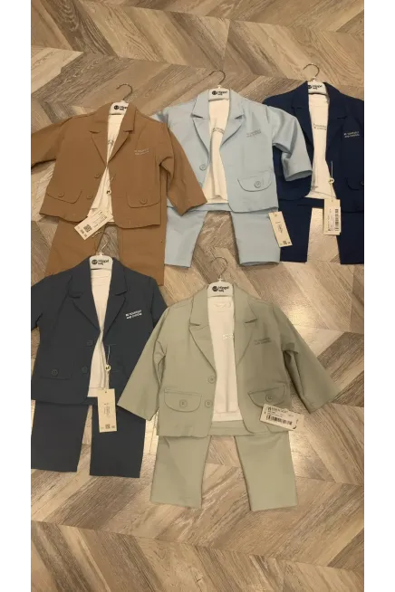 1-4 YEAR Boy PANT SUIT WITH JACKET