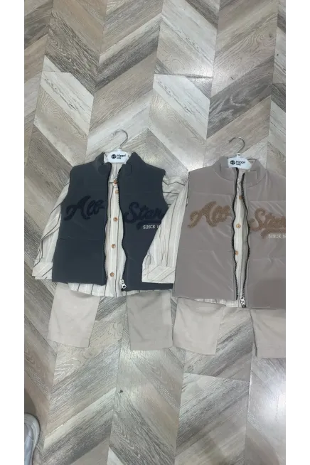2-5 YEAR Boy PANT SUIT WITH VEST