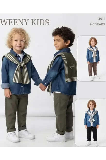 2-5 سنة صبي بدله قميص مع سروال