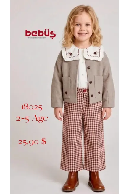2-5 YEAR Girl PANT SUIT WITH JACKET