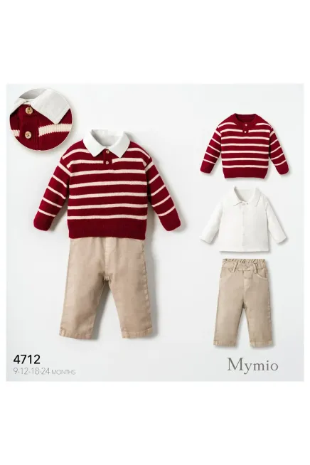 9-24 MONTH Boy PANT SUIT WITH JUMPER