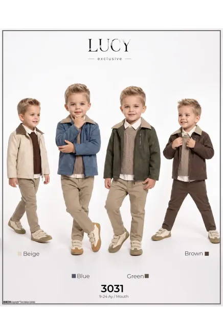 9-24 MONTH Boy PANT SUIT WITH COAT