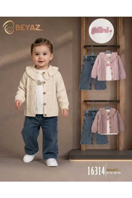 Hırkalı Sweatshırtlu Pantolonlu Takım