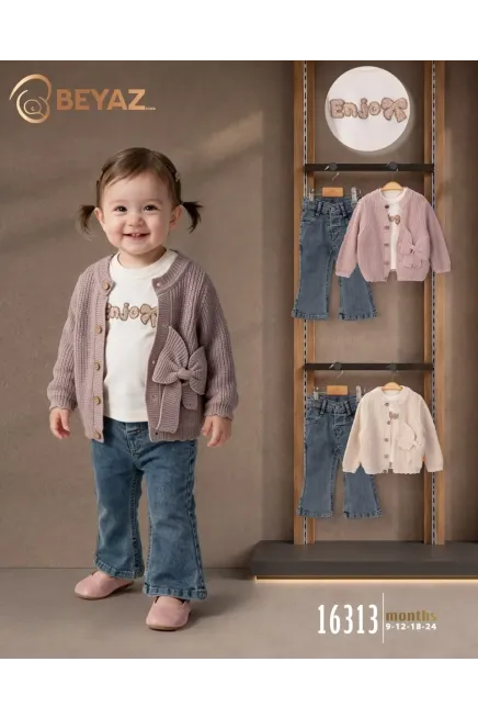 Hırkalı Sweatshırtlu Pantolonlu Takım