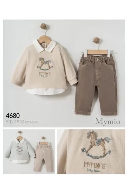 Sweatshırtlu Pantolonlu Takım