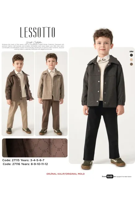 3-7 YEAR Boy PANT SUIT WITH JACKET
