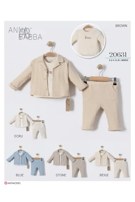 6-18 MONTH Boy PANT SUIT WITH JACKET