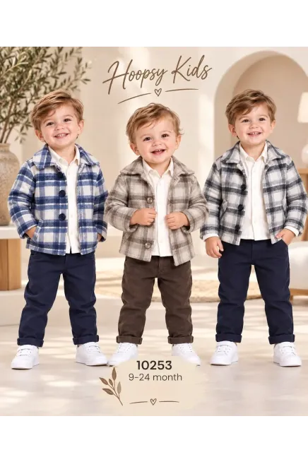 9-24 MONTH Boy PANT SUIT WITH JACKET
