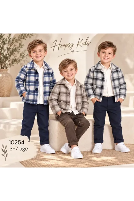 3-7 YEAR Boy PANT SUIT WITH JACKET