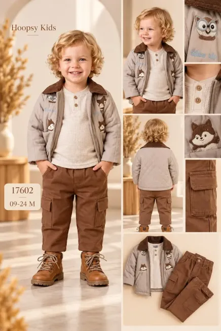 9-24 MONTH Boy PANT SUIT WITH JACKET