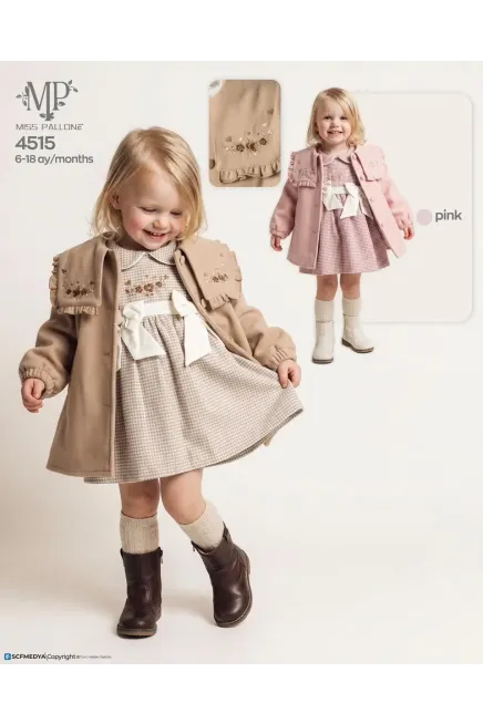6-18 MONTH Girl DRESS WITH JACKET