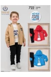 2-5 YEAR Boy PANT SUIT  WITH RAINCOAT