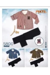 2-5 YEAR Boy PANT SUIT WITH SHIRT&T-SHIRT