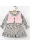 9-24 MONTH BABY DRESS WITH VEST