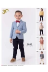 5-8 ГОДА мальчик Костюм с пиджаком и брюками