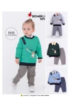 6-18 MONTH Boy PANT SUIT WITH SWEATSHIRT