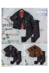 9-12 YEAR KIDS PANT SUIT WITH COAT