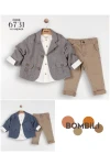 1-4 ГОДА мальчик Костюм с пиджаком и брюками