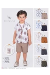 6-9 YEAR Boy SHORTS SET WITH SHIRT