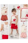 6-18 MONTH Girl SHORT SET WITH BLOUSE