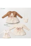 1-4 YEAR Girl DRESS WITH CARDIGAN
