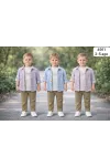 2-5 YEAR Boy PANT SUIT WITH SHIRT