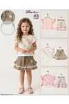1-4 YEAR Girl SKIRT SET WITH BLOUSE