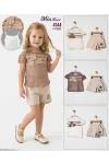 1-4 YEAR Girl SHORT SET WITH BLOUSE