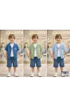 1-4 ГОДА мальчик Рубашка шорты костюм