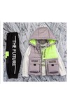 Tracksuit With Puffy Vest