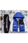 Tracksuit With Puffy Vest